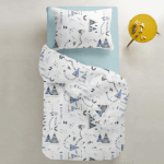 Children's set of bed linen WIGWAM DREAM LIGHT BLUE - image-1